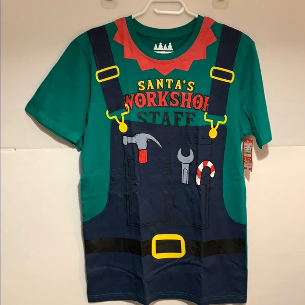 Santa’s workshop shirt NWT.